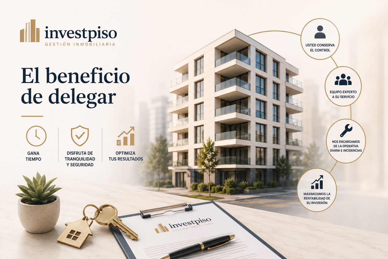 el beneficio de delegar